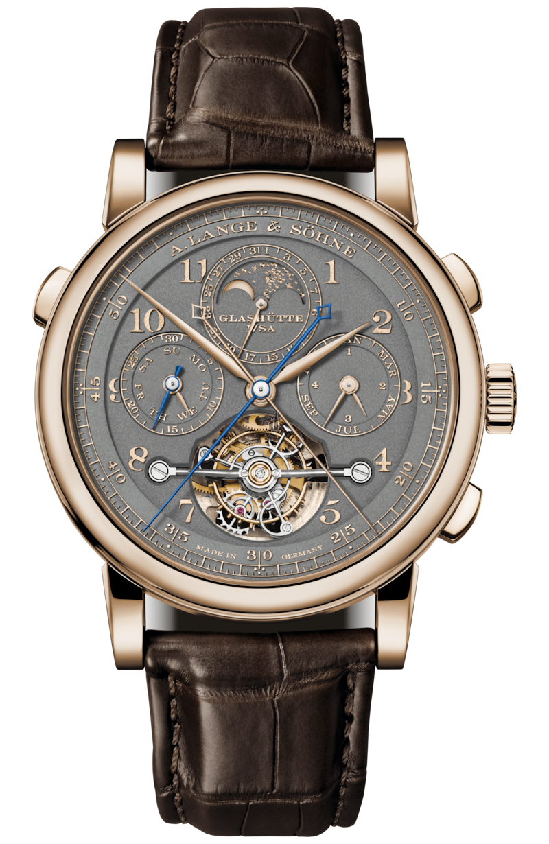 fake A. Lange & Sohne Tourbograph Perpetual Honeygold 706.050FE