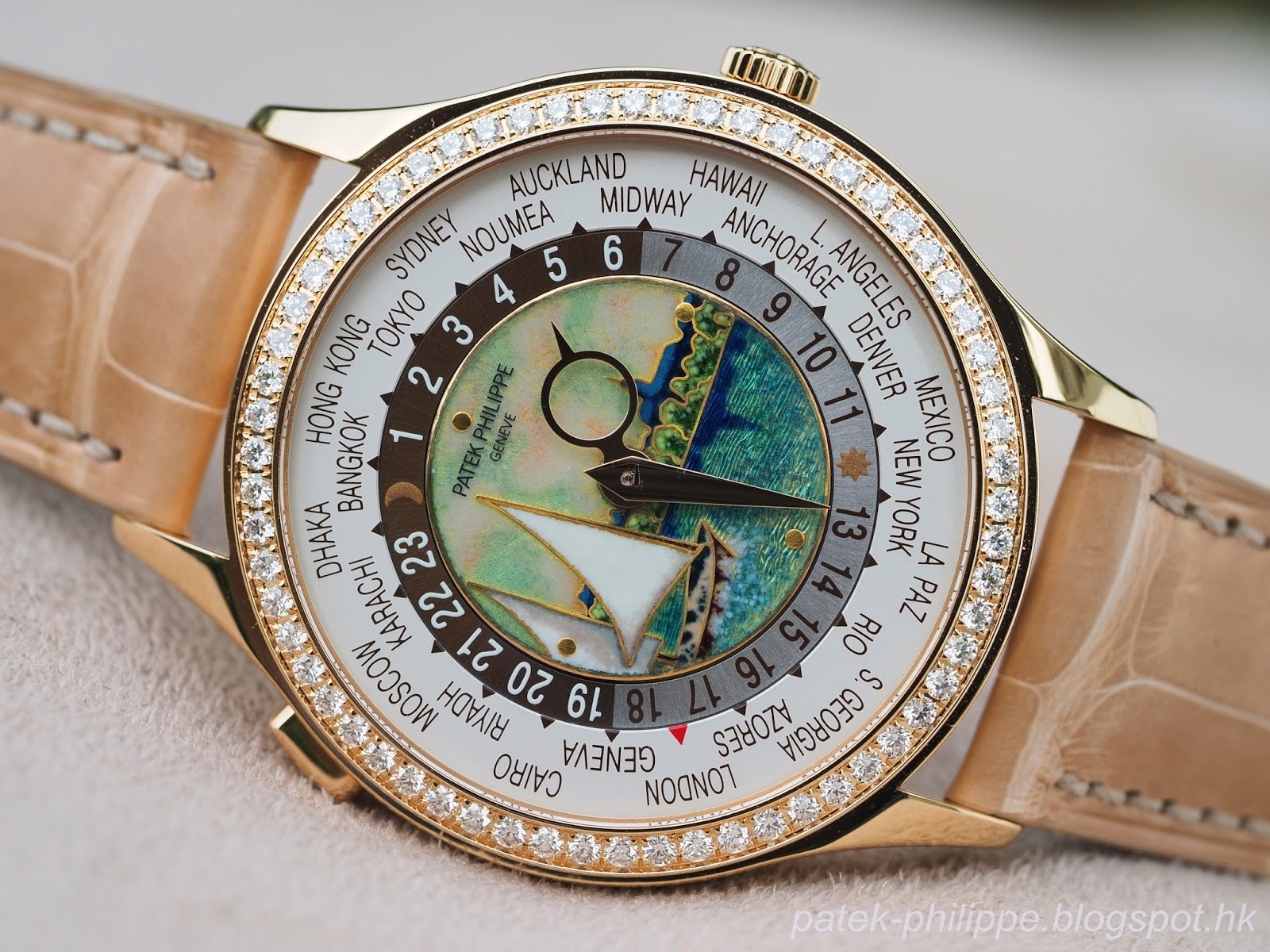 Patek Philippe 7131/175R-001 World Time Geneva Harbor 7131 7131R-175R-001