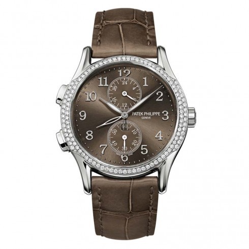 Patek Philippe Complications Brown Dial Ladies 7134G-001