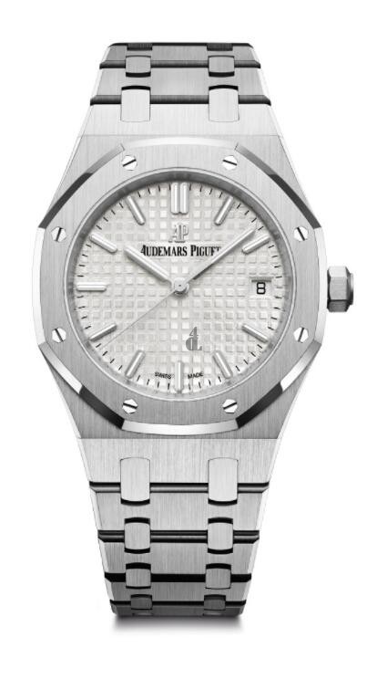 fake Audemars Piguet Royal Oak Selfwinding 34 Stainless Steel 77350ST.OO.1261ST.01