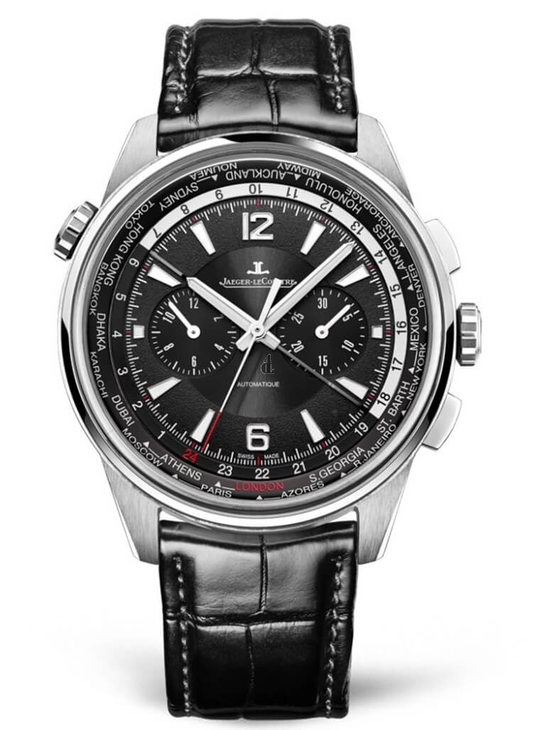 Jaeger-LeCoultre 905T470 Polaris Chronograph WT Titanium/Black/Alligator