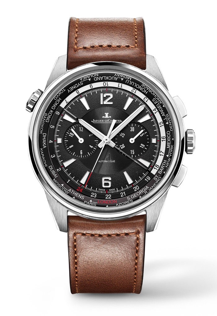 Jaeger-LeCoultre 905T471 Polaris Chronograph WT Titanium/Black/Calf