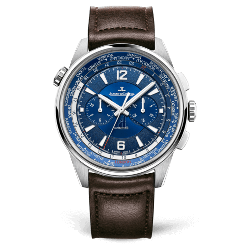Jaeger-LeCoultre 905T480 Polaris Chronograph WT Titanium/Blue/Calf