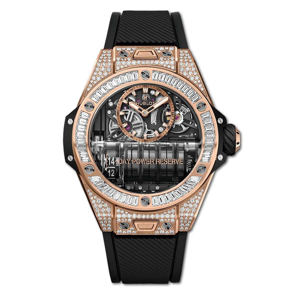 Replica Hublot Big Bang MP-11 Power Reserve 14 Days King Gold Jewellery