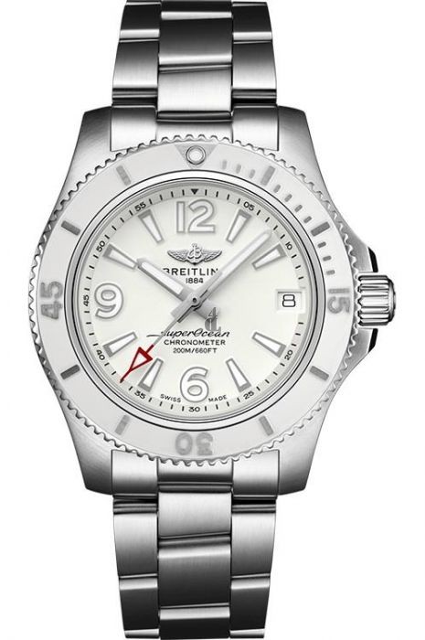 Breitling Superocean Automatic 36 Steel - White A17316D21A1S1 replica