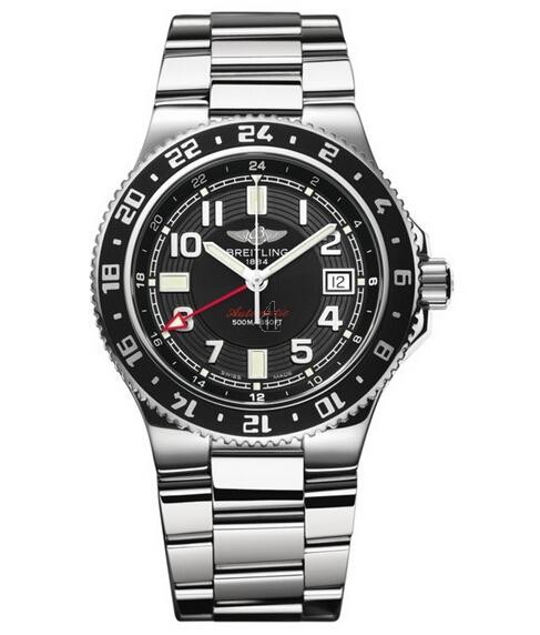 Breitling Superocean GMT Watch A3238011/BA38/148A  replica.