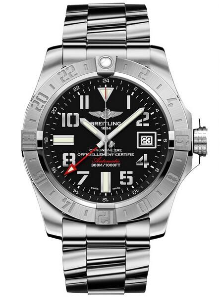 Breitling Avenger II GMT Mens Watch A3239011/BC34 170A  replica.