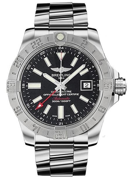 Breitling Avenger II GMT Mens Watch A3239011/BC35 170A  replica.