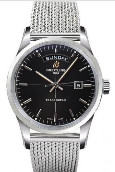 Breitling Transocean Day & Date Stainless Steel A4531012/BB69/154A