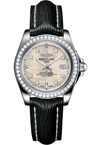Breitling Galactic 32 Sleek Edition Steel/Diamonds A7133053/A801/208X/A14BA.1 replica