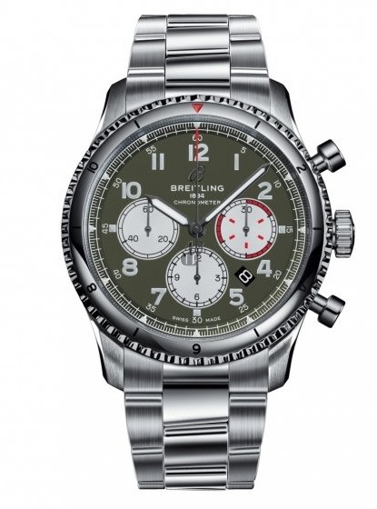 Breitling Navitimer Aviator 8 B01 Chronograph 43 Curtiss Warhawk AB01192A1L1X2 replica