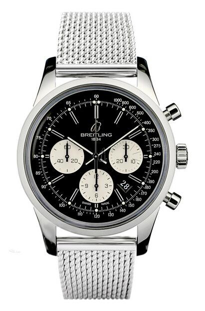 Breitling Transocean Chronograph Watch AB015112/BA59 151A  replica.