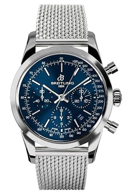 Breitling Transocean Chronograph Watch AB015112/C860 154A  replica.