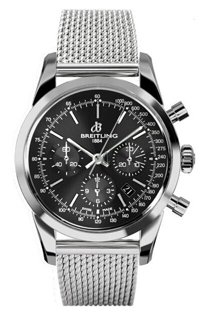 Breitling Transocean Chronograph Watch AB015212/BA99 154A  replica.