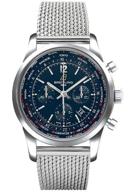 Breitling Transocean Unitime Pilot Watch AB0510U9/C879 159A  replica.