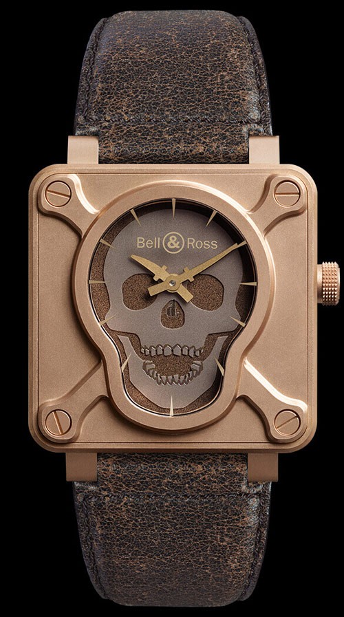 Bell & Ross BR 01 SKULL BRONZE Replica watch