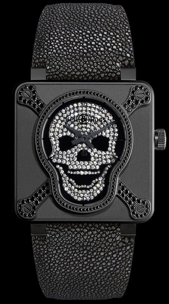 Bell & Ross BR 01 SKULL 415 Replica watch