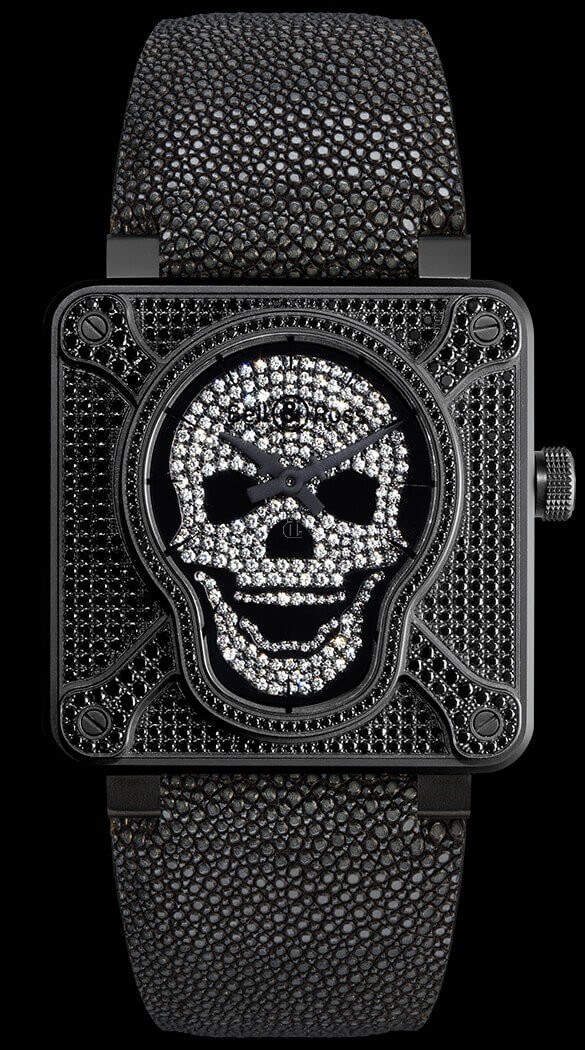 Bell & Ross BR 01 SKULL 672 Replica watch