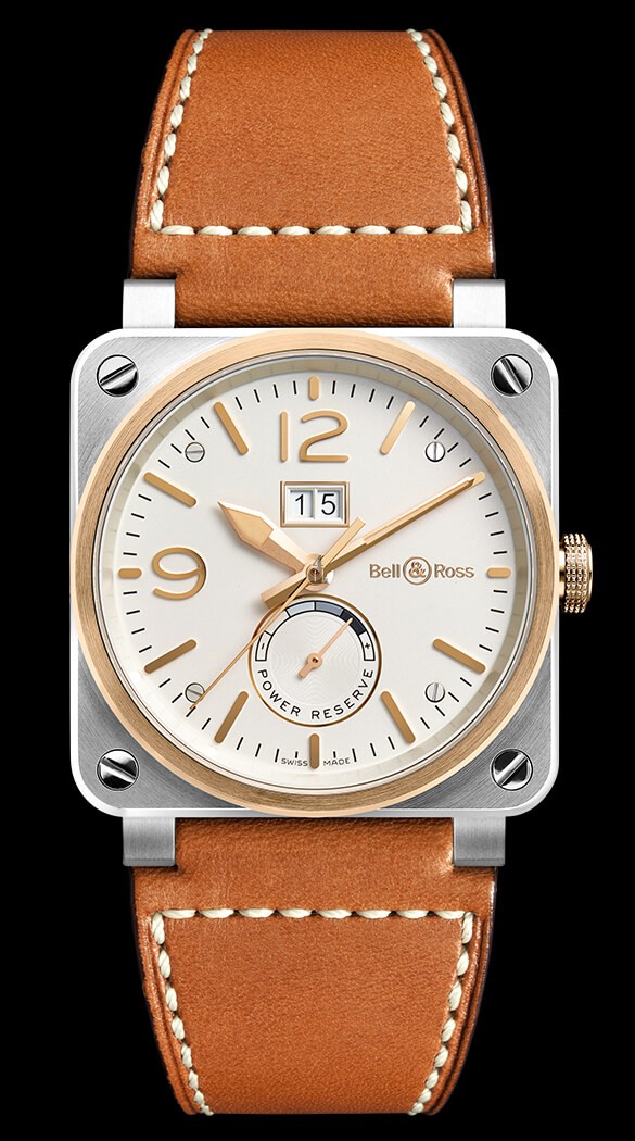 Bell & Ross BR 03-90 STEEL & ROSE GOLD Replica watch