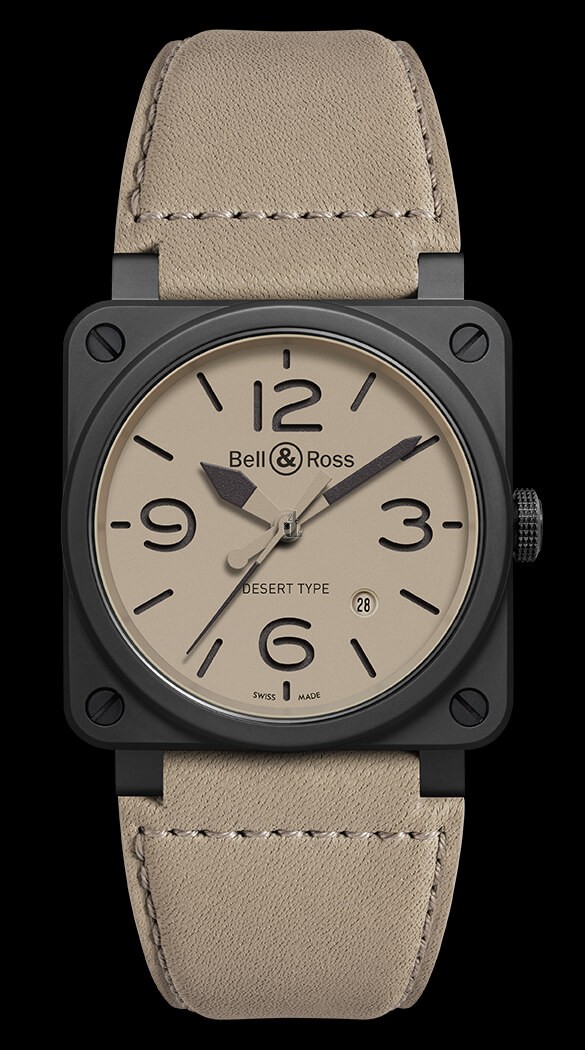 Bell & Ross BR 03-92 DESERT TYPE CERAMIC Replica watch
