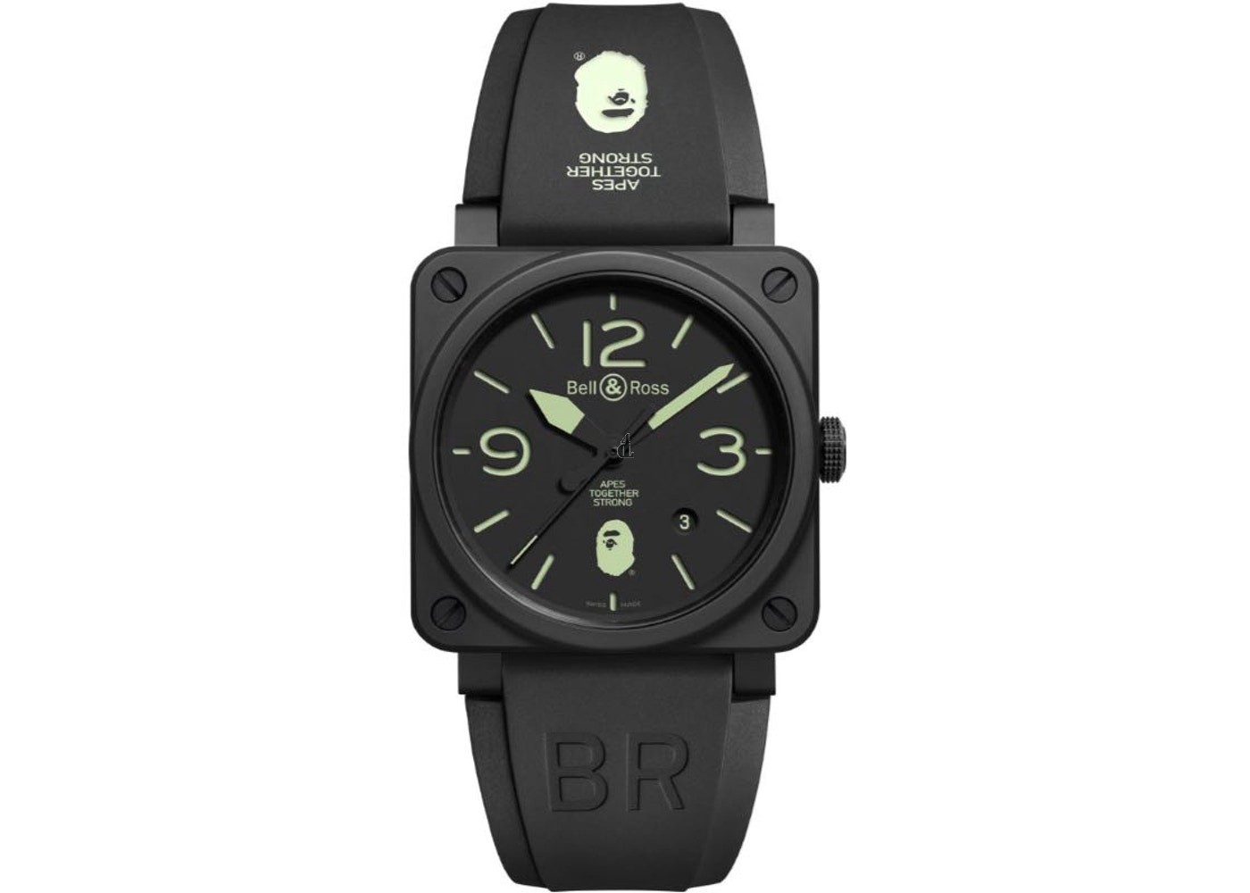 Replica Bell & Ross Instruments BR0392-BAPE-25-CE