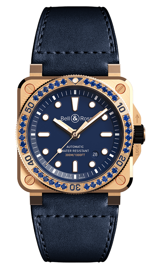 Replica Bell & Ross Instruments BR0392-D-BU-BR-LGS