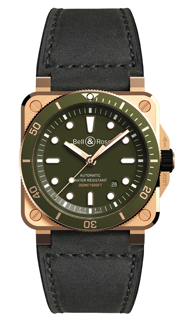 Replica Bell & Ross Instruments BR0392-D-G-BR-SCA