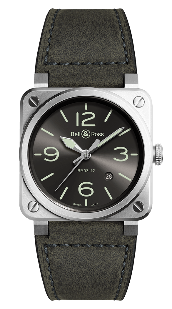 Replica Bell & Ross Instruments BR0392-GC3-ST-SCA