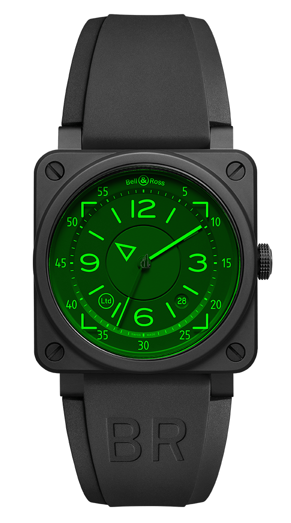 Replica Bell & Ross Instruments BR0392-HUD-CE-SRB