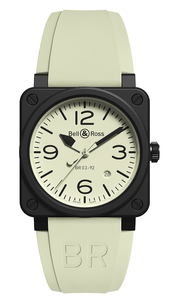 Replica Bell & Ross Instruments BR0392-LUM1-CE-SRB