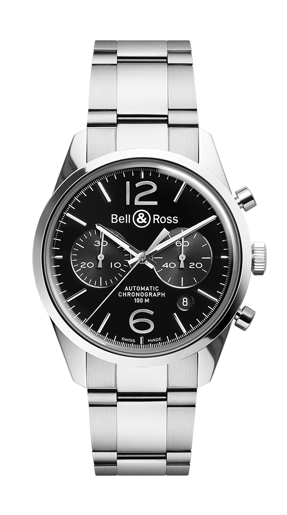 Replica Bell & Ross Vintage BRG126-BL-STSST