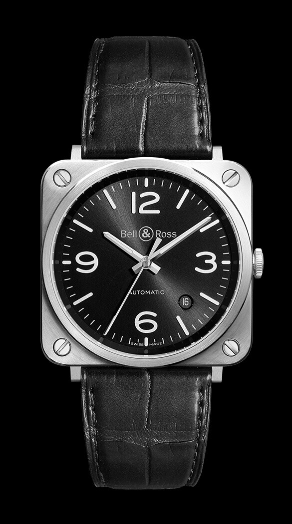 Bell & Ross BR S OFFICER BLACK Replica watch