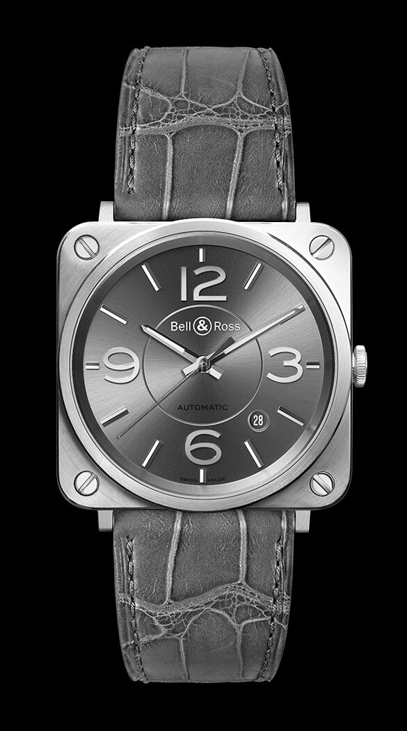 Bell & Ross BR S OFFICER RUTHENIUM Replica watch