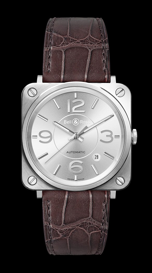 Bell & Ross BR S OFFICER SILVER Replica watch