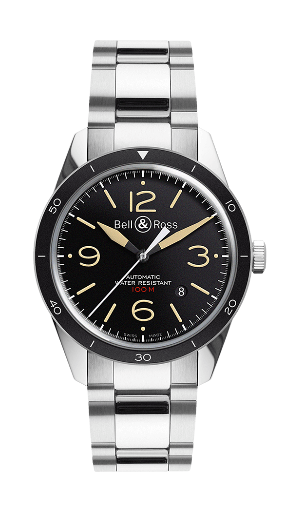 Replica Bell & Ross Vintage BRV123-ST-HER/SST