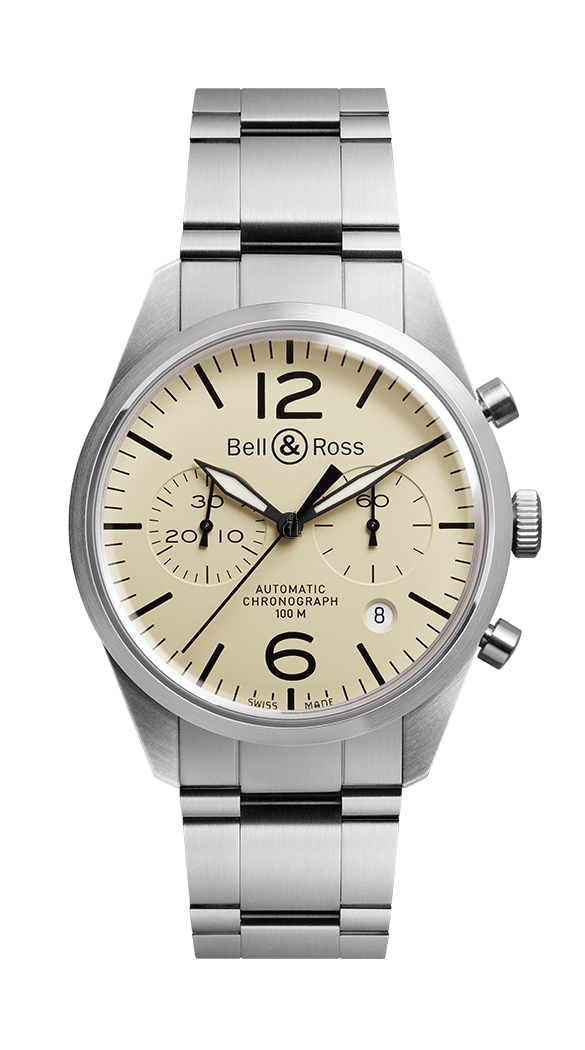 Replica Bell & Ross Vintage BRV126-BEI-ST/SST