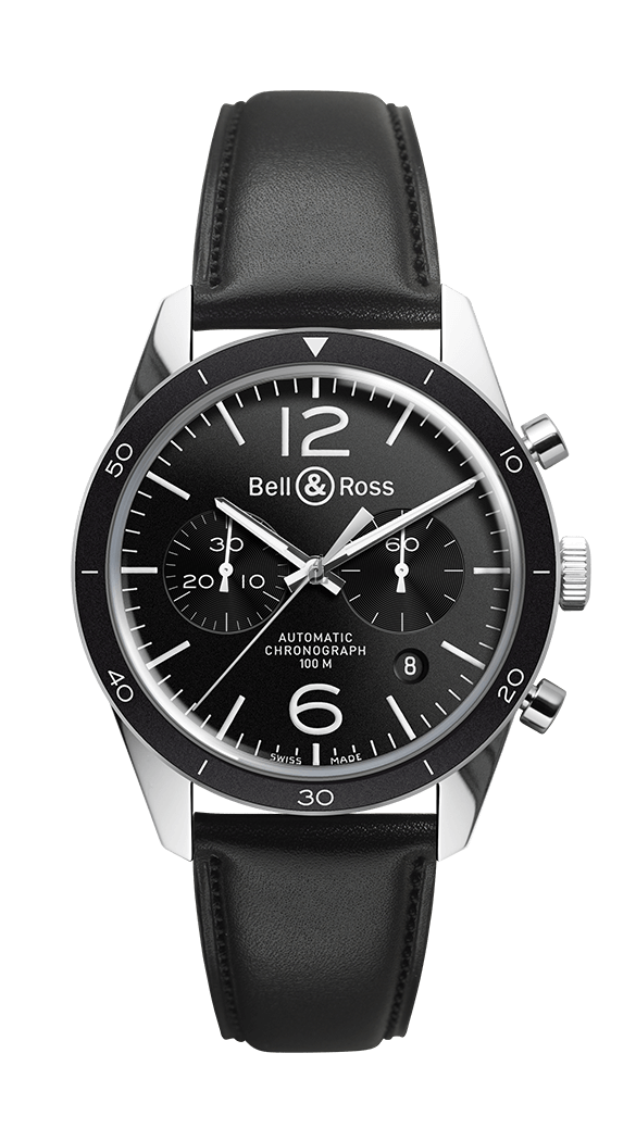 Replica Bell & Ross Vintage BRV126-BL-BE/SCA
