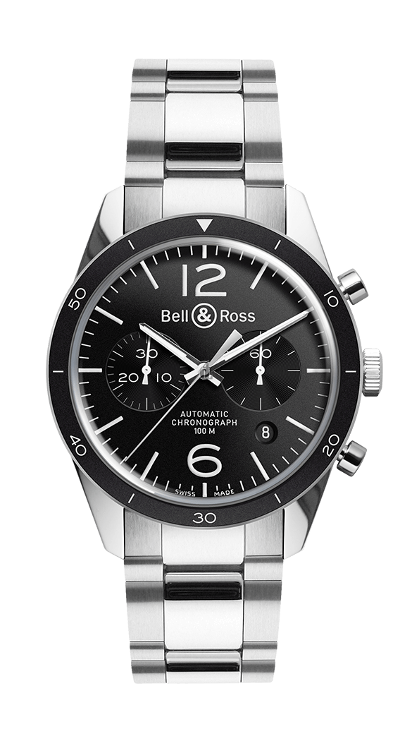 Replica Bell & Ross Vintage BRV126-BL-BE/SST