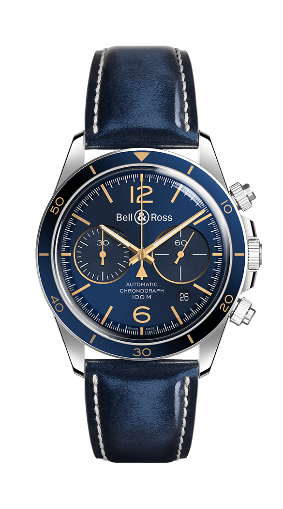 Replica Bell & Ross Vintage BRV294-BU-G-ST/SCA