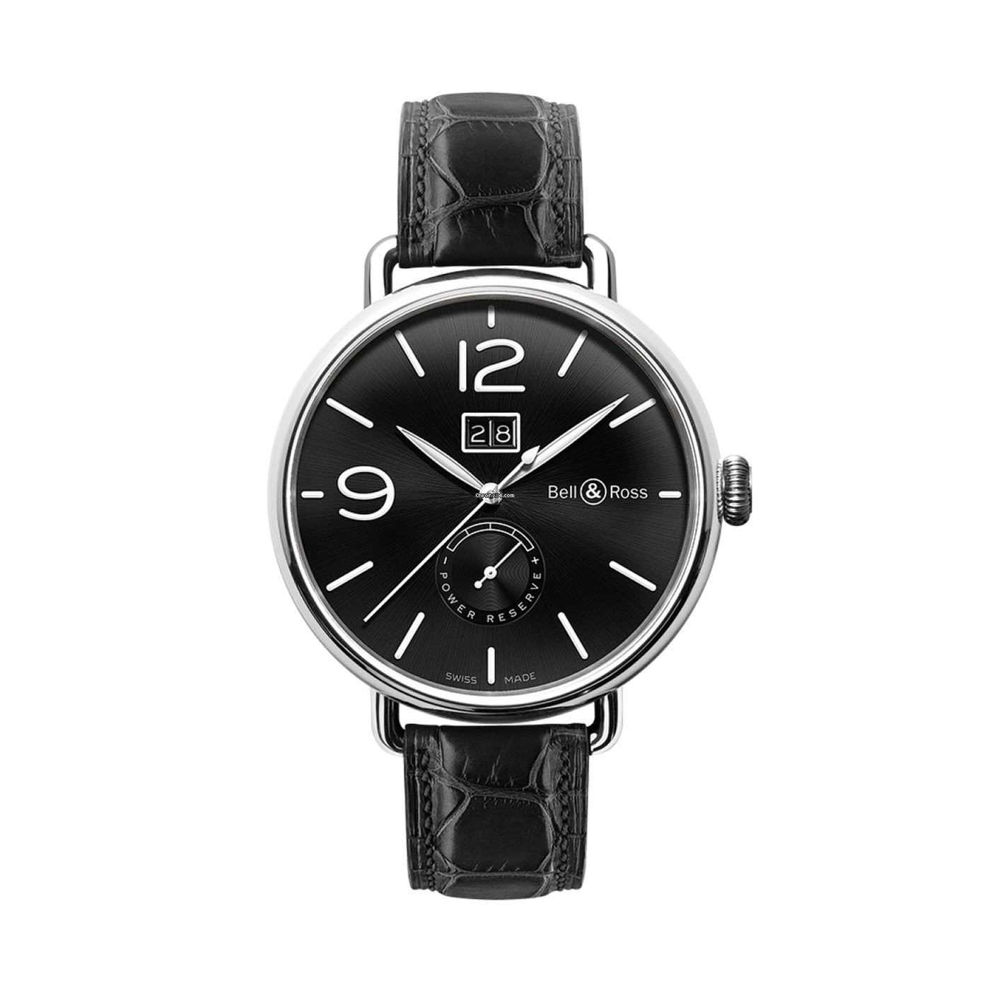 Replica Bell & Ross Vintage BRWW190-BL-ST-SCR