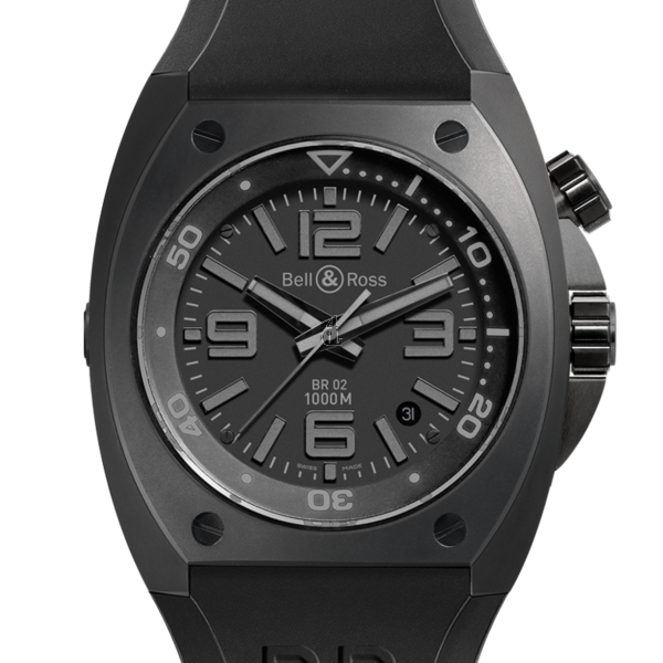 Phantom Bell & Ross Chronograph 44mm Mens Watch BR 02-92 PHANTOM fake