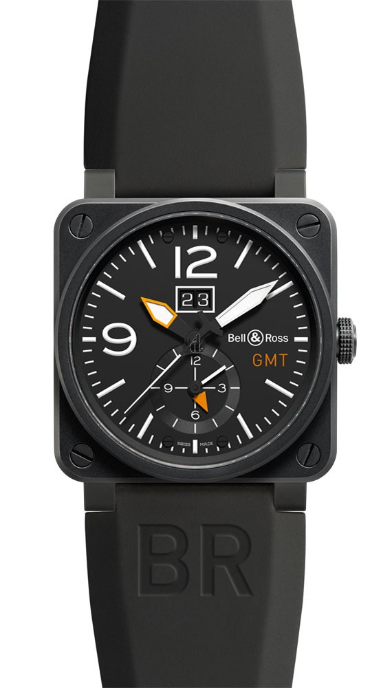 Bell & Ross GMT 42mm Mens Watch BR 03-51 GMT CARBON fake