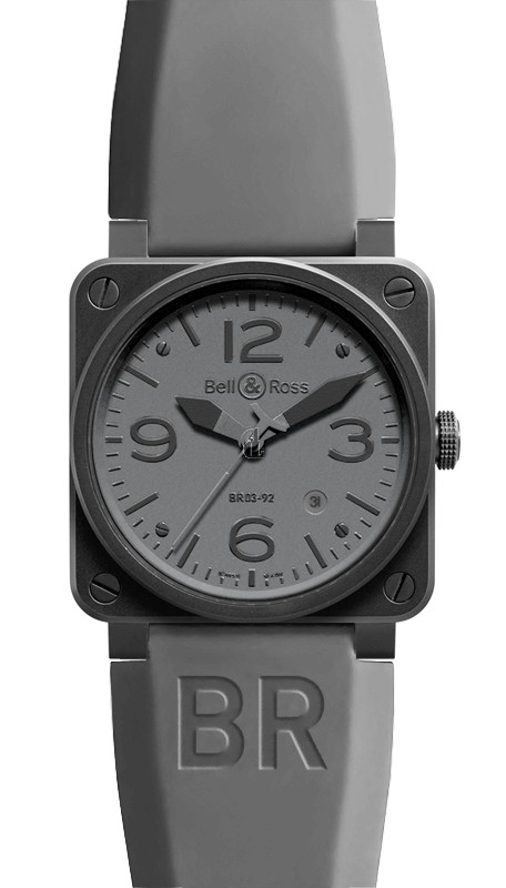 Commando Bell & Ross Automatic 42mm Mens Watch BR 03-92 COMMANDO fake