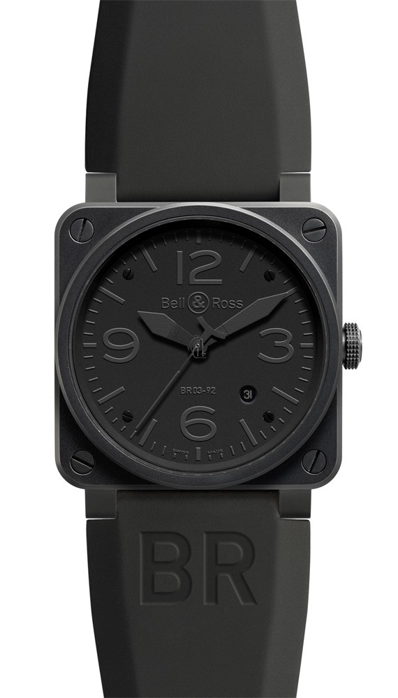 Phantom Bell & Ross Automatic 42mm Mens Watch BR 03-92 PHANTOM fake