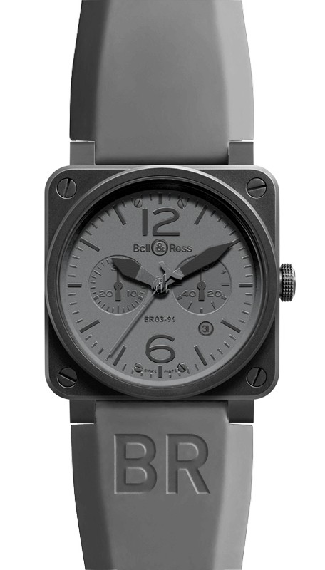Commando Bell & Ross Chronograph 42mm Mens Watch BR 03-94 COMMANDO fake