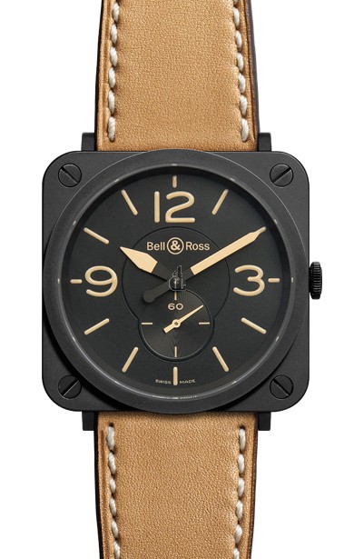 Heritage Bell & Ross Ceramic Quartz 39mm Medium Watch BR S HERITAGE fake