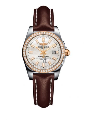 Breitling Galactic 29 Rose Gold/Diamond/Pearl/Calf C7234853/A791/484X/A12BA.1 replica
