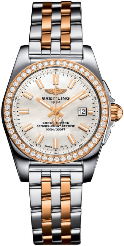 Breitling Galactic 29 Ladies Watch, Model c7234853/a791/791c replica