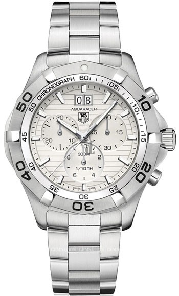 Replica Tag Heuer Aquaracer Grande Date Chronograph 43 mm CAF101F.BA0821