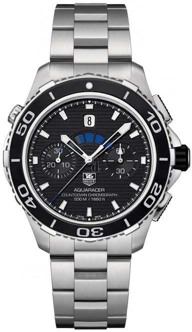 Replica Tag Heuer Aquaracer Caliber 72 500m Mens Automatic Chronograph CAK211A.BA0833